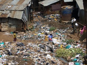 Kibera Slum in Nairobi