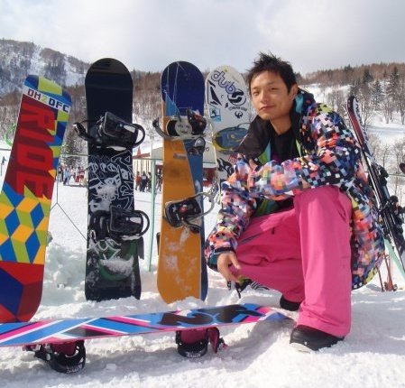 Stack of Snowboards, Terry Chung