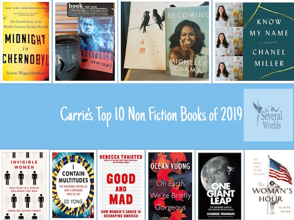 Non Fiction Book List for 2019